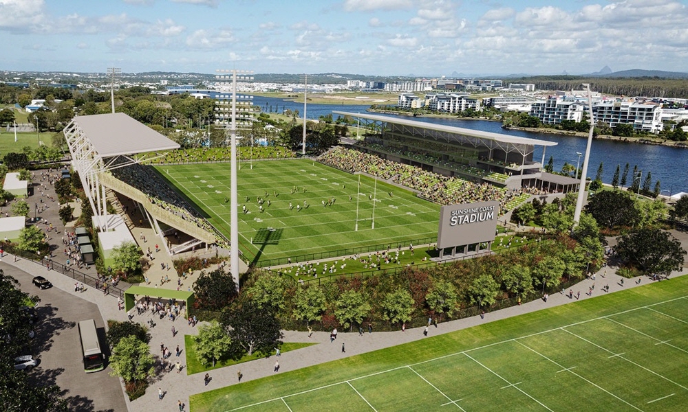 Sunshine Coast Stadium - Image Courtesy of Sunshine Coast Stadium